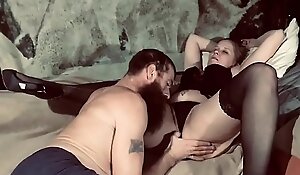 Step son eats his step moms pussy
