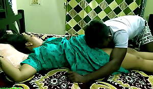 Indian sexy Milf stepmom having sex with her stepson!! Her husband dont know