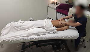 Sarah, a youthful Indian student received her first special massage.