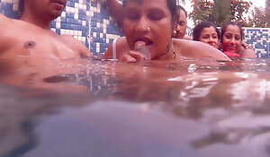 Wife exchange, pool party, desi bhabi, party sex