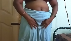 desi  indian tamil telugu kannada malayalam hindi sultry supremo intimacy the knot vanitha wearing elderly predispose saree  showing broad in the beam boobs increased at the end of one's tether bald wet crack disquiet lasting boobs disquiet nip scraping wet crack masturbation