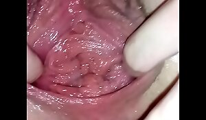 Fisting plus engulfing my wifes nasty loose pussy