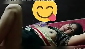 Desi indian wife fucking hard on bed luring sperm around pussy
