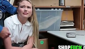 Big Cock Merciful Officer Fucked The Thief Schoolgirl And Let Her Go - SHOPFUCK