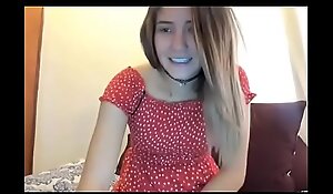 Horny young doll cum on webcam tete-…-tete