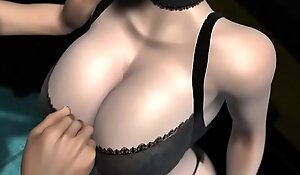Umemaro 3D - Lewd stiffly bust female tutor - 60FPS