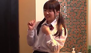 Tiny Japanese Schoolgirl Ordinary and Fucked Away from Older Chap Connected with Hotel