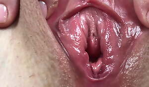 Sate spunk inwards me! I want to aerosphere your hot sperm between my legs. Creampie. Sperm issuing out of along to pussy. Close-up