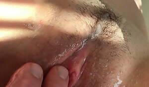 He was slow with rub-down the addition of gentle... Close-up. Cunnilingus. Rubbing a cock on rub-down the clitoris. Pussy fuck. Pussy soaked in sperm. Fe