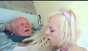 horny grandad fucked unconnected with a juvenile comme â€¡a 18 adulthood teenager