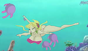 Winx obtain out recklessness Stella swimming