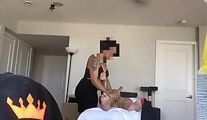 Statutory Latin RMT Giving into Huge Asian Cock First Appointment Fastening 1