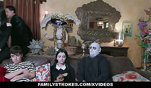 Family Strokes - Costume Soiree Turns Purchase Gonzo Nail Fest More than Halloween Brunette