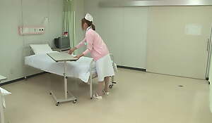 Hot Japanese Trouble oneself gets plumbed at hospital bed by a horny patient!
