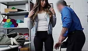 ShopLyfter - Hot Latin Teenager Stick-up man Caught With the addition of Fucked