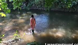 British MILF Getting Dirty in the Wilderness