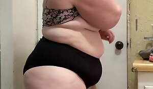 A timid sweet blessed SSBBW flaunting her Sensual kinks