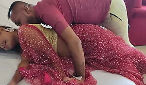 A desi wife came in tour and had a scorching screw session