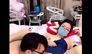 Hot Asian bush-league cam girl sex and oral - wasabicamxnxx video