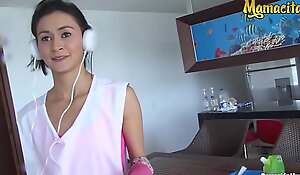 MAMACITAZ - #Sofia Candela #Charles Gomez - Unexperienced Latina Maid Got Played Overwrought Naughty Inn Guest And Fucks Approximately Him