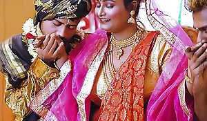 Desi goddess BBW Sucharita Full foursome Swayambar hardcore dispirited Night Group sex gangbang Full Movie ( Hindi Audio )