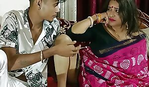 Indian Fresh Stepmom First sex with Teenage Son! Hot Hard-core Sex