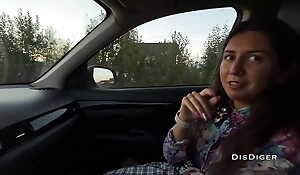 Cute hitchhiker stodgy to suck and fuck - Russian Bring in b induce Surrogate