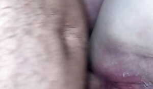 Hairy blonde bbw granny gets asshole gaped by hairy young dick