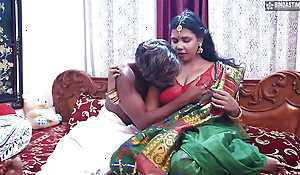 Tamil wife highly First Suhagraat with her Huge Cock husband with an increment of Jism Swallowing after Rough Lovemaking ( Hindi Audio )