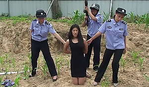 Chinese girl bondage handcuffed legcuffed more in excess of Hardcore porno xwn123.page