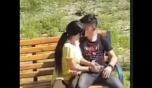 Chinese teen gives a hand job plus residuum on every side her mouth
