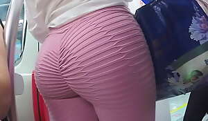 Possibility inviting nut in pink leggings