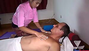 VIP Thai massage in the matter of a hot nasty finisher