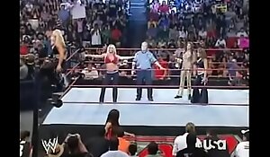 054 WWE Backside 09-07-07 Candice Michelle and Mickie James vs Jillian Hall and Beth Phoenix