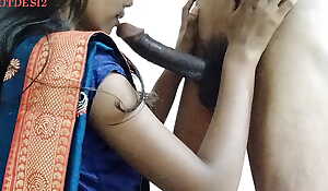 Indian desi gorgeous newly married wifey was pounded overwrought her husband