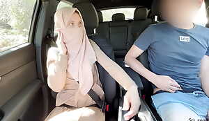 My Muslim Hijab Wife's Very first Dogging back Public. French tourist nearly ripped their way arab pussy apart.