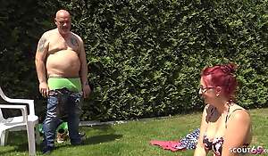 German Curvy Wifey Fuck at Beach with Egon Kowalski to the fullest extent a finally say no to husband is next to say no to