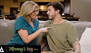 MOMMY'S BOY - Nurse Mummy Cory Chase Instructed Stepson How To Pile A Condom, Then Wants Him To Close by It Off